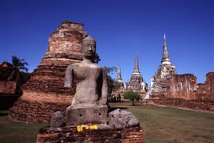 Ferienreisen in Thailand nach Thailands alte Hauptstdte Ayutthaya und Sukhothai